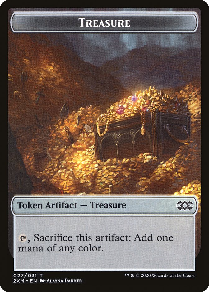 {T} Myr (024) // Treasure Double-sided Token [Double Masters Tokens][T2XM 005]