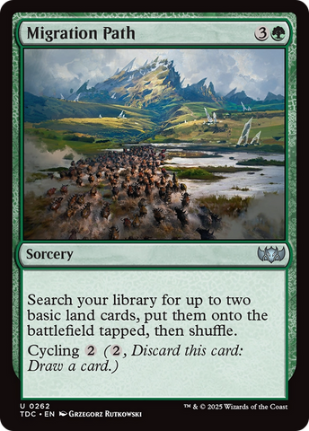 {C} Migration Path [Tarkir: Dragonstorm Commander][TDC 262]