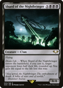 {R} Shard of the Nightbringer [Universes Beyond: Warhammer 40,000][40K 055]