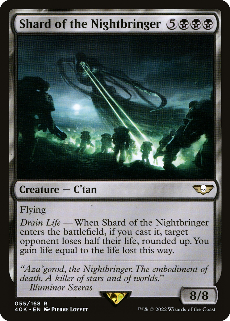 {R} Shard of the Nightbringer [Universes Beyond: Warhammer 40,000][40K 055]