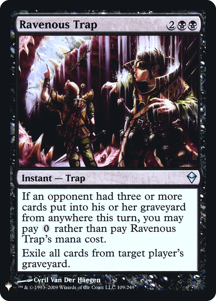 {C} Ravenous Trap [Mystery Booster][LS ZEN 109]