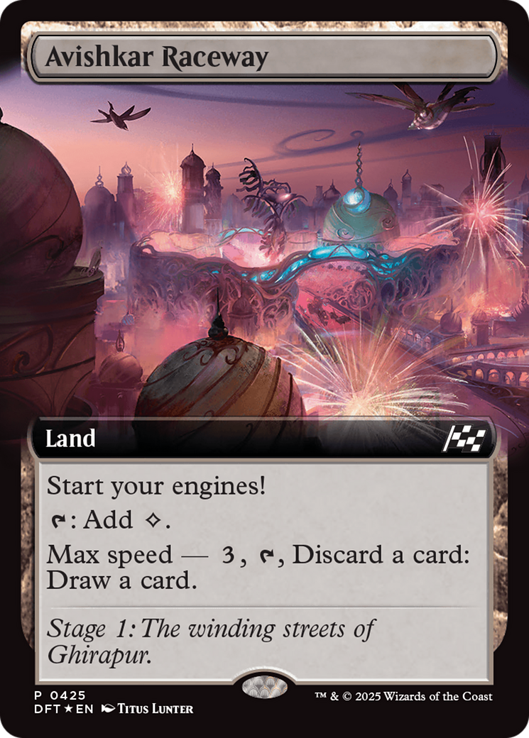 {@C} Avishkar Raceway (Extended Art) [Aetherdrift][DFT 425]