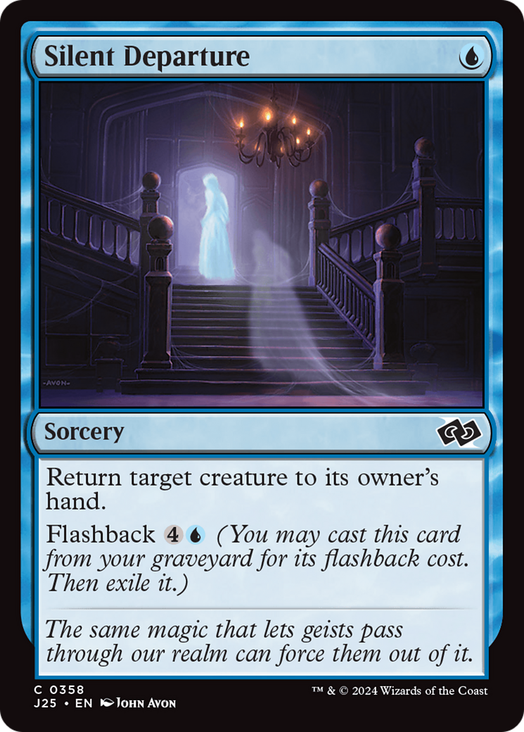 {C} Silent Departure [Foundations Jumpstart][J25 358]