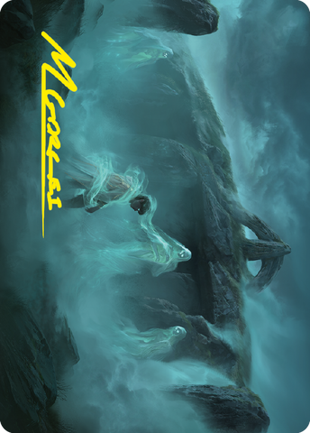 {A} Fog on the Barrow-Downs Art Card (Gold-Stamped Signature) [The Lord of the Rings: Tales of Middle-earth Art Series][GS ALTR 002]