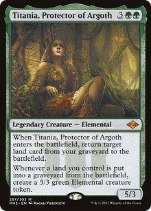 {R} Titania, Protector of Argoth [Modern Horizons 2][MH2 287]