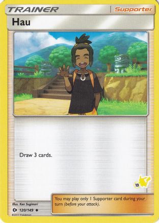 [PKM] Hau (120/149) (Pikachu Stamp #13) [Battle Academy 2020]
