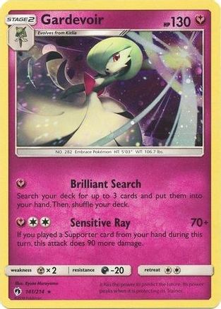 [PKM-R] Gardevoir (141/214) (Cosmos Holo) [Sun & Moon: Lost Thunder]