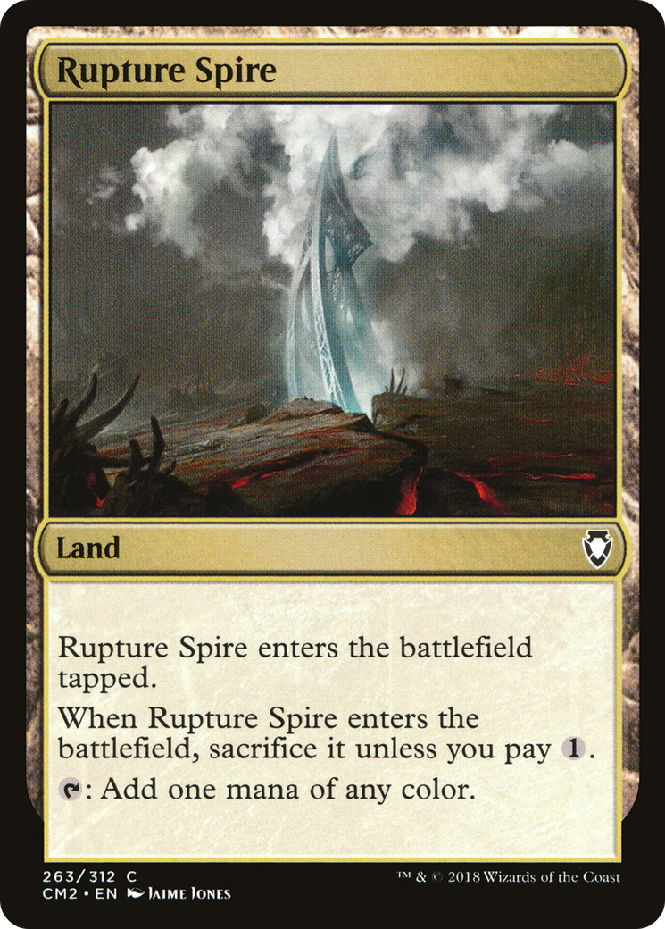 {C} Rupture Spire [Commander Anthology Volume II][CM2 263] - Misty Mountain Games