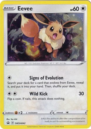 [PKM] Eevee (SWSH042) [Sword & Shield: Black Star Promos]