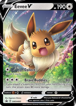 [PKM] Eevee V (SWSH065) [Sword & Shield: Black Star Promos]