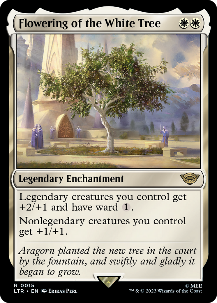 {R} Flowering of the White Tree [The Lord of the Rings: Tales of Middle-Earth][LTR 015]