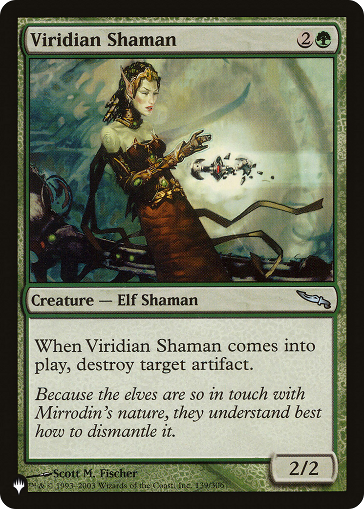 Viridian Shaman [LIST MRD-139]