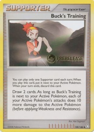 [PKM] Bucks Training (130/146) (Prerelease Promo) [Diamond & Pearl: Legends Awakened]