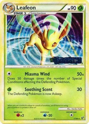 [PKM] Leafeon (17/90) (Prerelease Promo) [Nintendo: Black Star Promos]