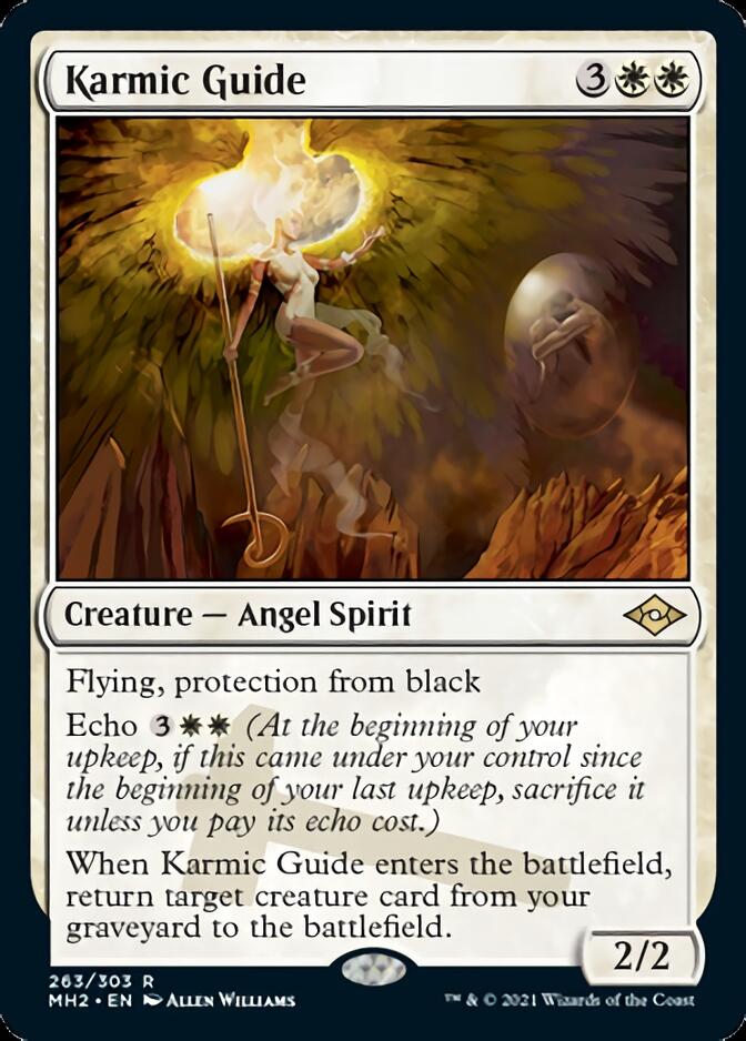{R} Karmic Guide (Foil Etched) [Modern Horizons 2][ET MH2 263]