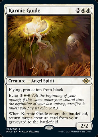 {R} Karmic Guide (Foil Etched) [Modern Horizons 2][ET MH2 263]