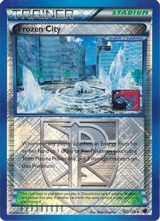 [PKM] Frozen City (100/116) (Team Plasma League Promo) [Black & White: Plasma Freeze]