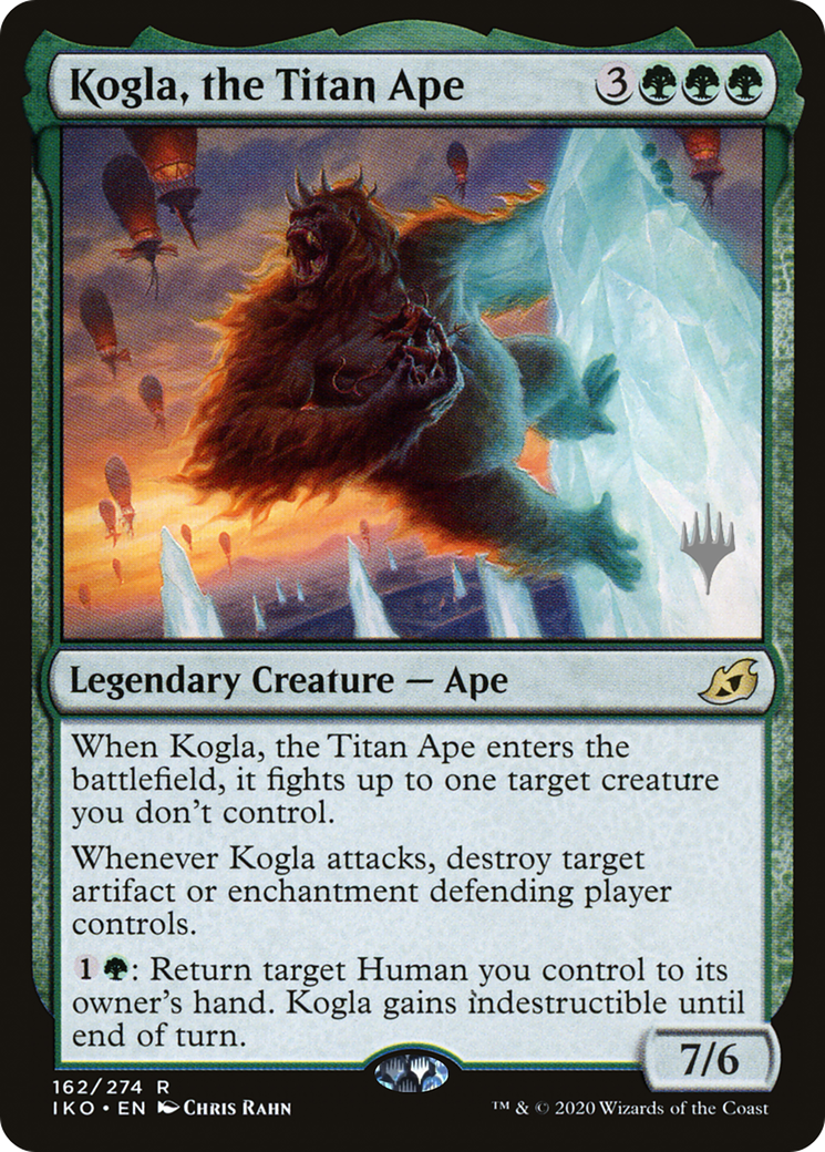 {R} Kogla, the Titan Ape (Promo Pack) [Ikoria: Lair of Behemoths Promos][PP IKO 162]