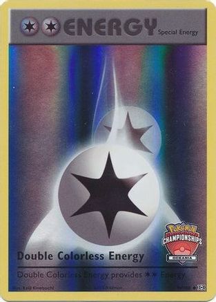 [BE] Double Colorless Energy (90/108) (Oceania Championship Promo) [XY: Evolutions]