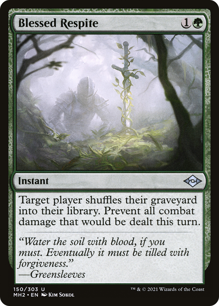 {C} Blessed Respite [Modern Horizons 2] [MH2 150]