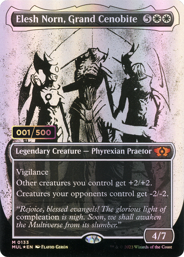 {R} Elesh Norn, Grand Cenobite (Serialized) [Multiverse Legends][SR MUL 133]