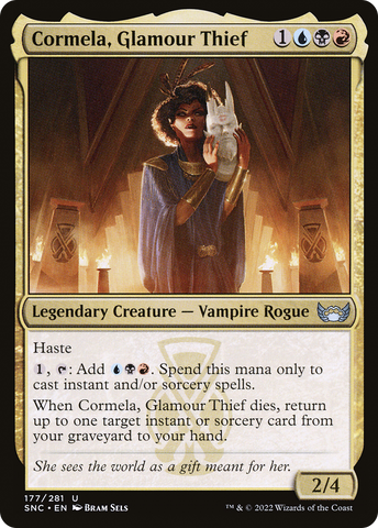 {C} Cormela, Glamour Thief [Streets of New Capenna][SNC 177]