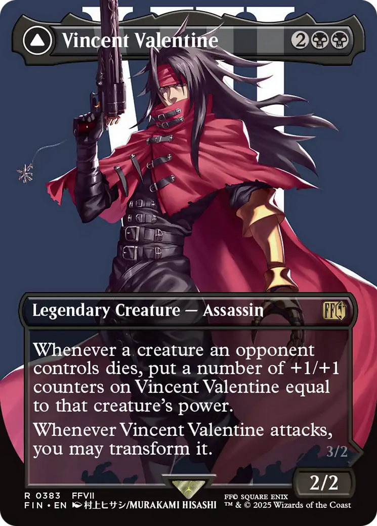 {@R} Vincent Valentine (Borderless) [FINAL FANTASY][FIN 383]