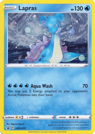 [PKM-R] Lapras (SWSH051) [Sword & Shield: Black Star Promos]