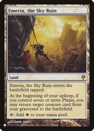 {@@LIST} Emeria, the Sky Ruin [LIST 213/249]