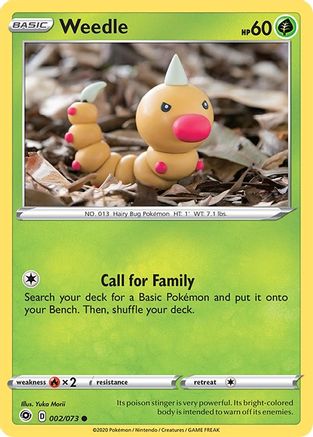 [PKM] Weedle (002/073) [Sword & Shield: Champion's Path]
