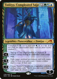 {R} Tamiyo, Compleated Sage [Kamigawa: Neon Dynasty][NEO 238]