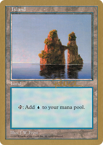 {B}[GB WC97 PM436] Island (pm436) (Paul McCabe) [World Championship Decks 1997]