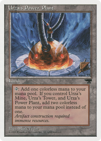 {C} Urza's Power Plant (Heated Sphere) [Chronicles][CHR 115D]