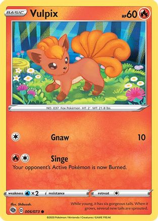 [PKM] Vulpix (006/073) [Sword & Shield: Champion's Path]