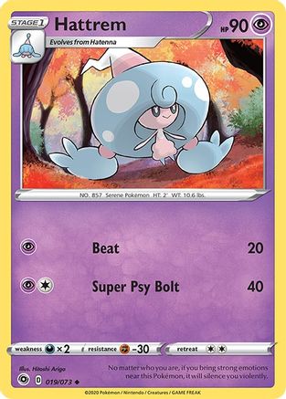 [PKM] Hattrem (019/073) [Sword & Shield: Champion's Path]