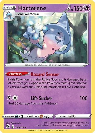 [PKM] Hatterene (020/073) [Sword & Shield: Champion's Path]