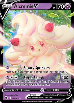 [PKM-R] Alcremie V (022/073) [Sword & Shield: Champion's Path]