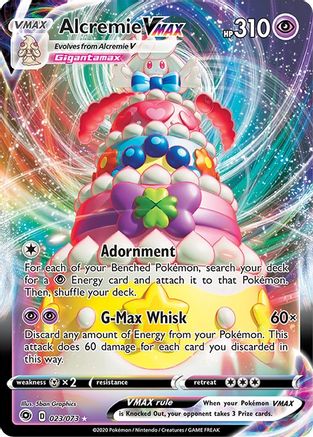 [PKM-R] Alcremie VMAX (023/073) [Sword & Shield: Champion's Path]