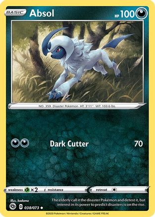 [PKM] Absol (038/073) [Sword & Shield: Champion's Path]