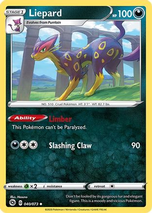 [PKM] Liepard (040/073) [Sword & Shield: Champion's Path]