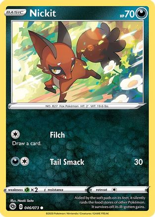 [PKM] Nickit (046/073) [Sword & Shield: Champion's Path]