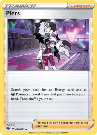 [PKM] Piers (058/073) [Sword & Shield: Champion's Path]