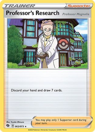 [PKM] Professor's Research (062/073) (Professor Magnolia) [Sword & Shield: Champion's Path]