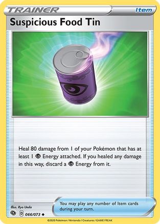 [PKM] Suspicious Food Tin (066/073) [Sword & Shield: Champion's Path]