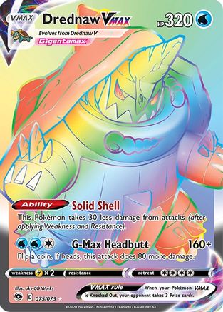 [PKM] Drednaw VMAX (075/073) [Sword & Shield: Champion's Path]