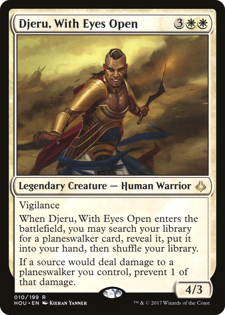 {R} Djeru, With Eyes Open [Hour of Devastation][HOU 010] - Misty Mountain Games