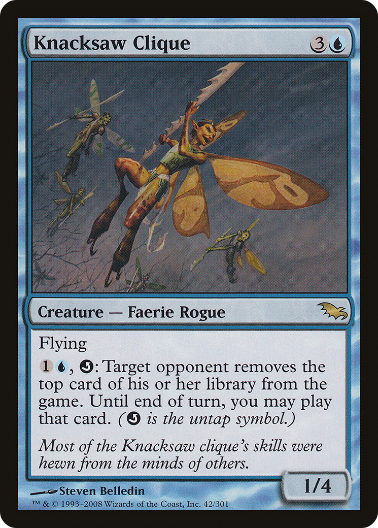 {R} Knacksaw Clique [Shadowmoor][SHM 042] - Misty Mountain Games