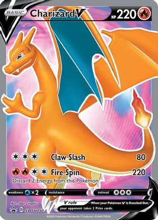 [PKM] Charizard V (SWSH050) [Sword & Shield: Black Star Promos]
