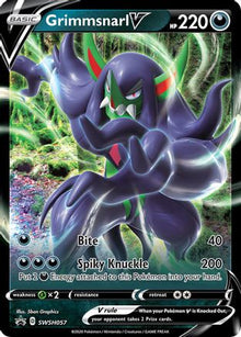 [PKM] Grimmsnarl V (SWSH057) [Sword & Shield: Black Star Promos]