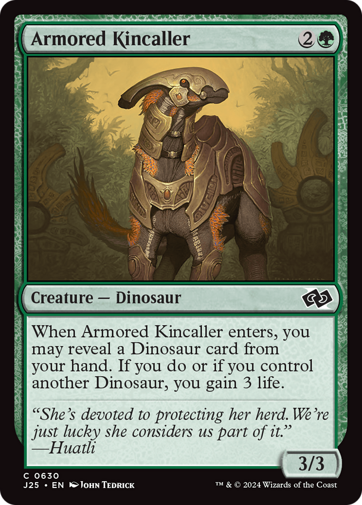 {C} Armored Kincaller [Foundations Jumpstart][J25 630]